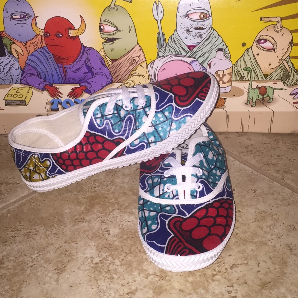 Hand Painted Shoes from the Philippines